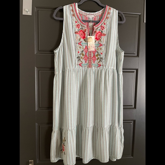 Johnny Was Dresses & Skirts - Johnny Was Cyrielle Effortless Boho Tank Dress